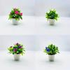 Plastic Botanical Decor With Myrica Rubra Leaf For Indoor Plant Display And Gifts