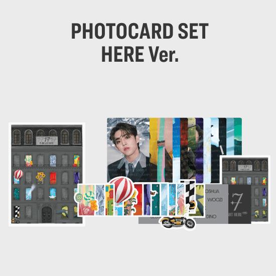 

SEVENTEEN 17 IS RIGHT HERE Набор фотокарточек HERE ver.