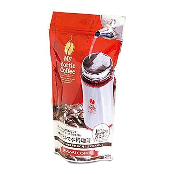 Sawai Coffee Coffee Specialty Shop Anywhere Cafe Bottle Coffee Bag 8 Packs (64 Pieces) My Bottle Mild Blend