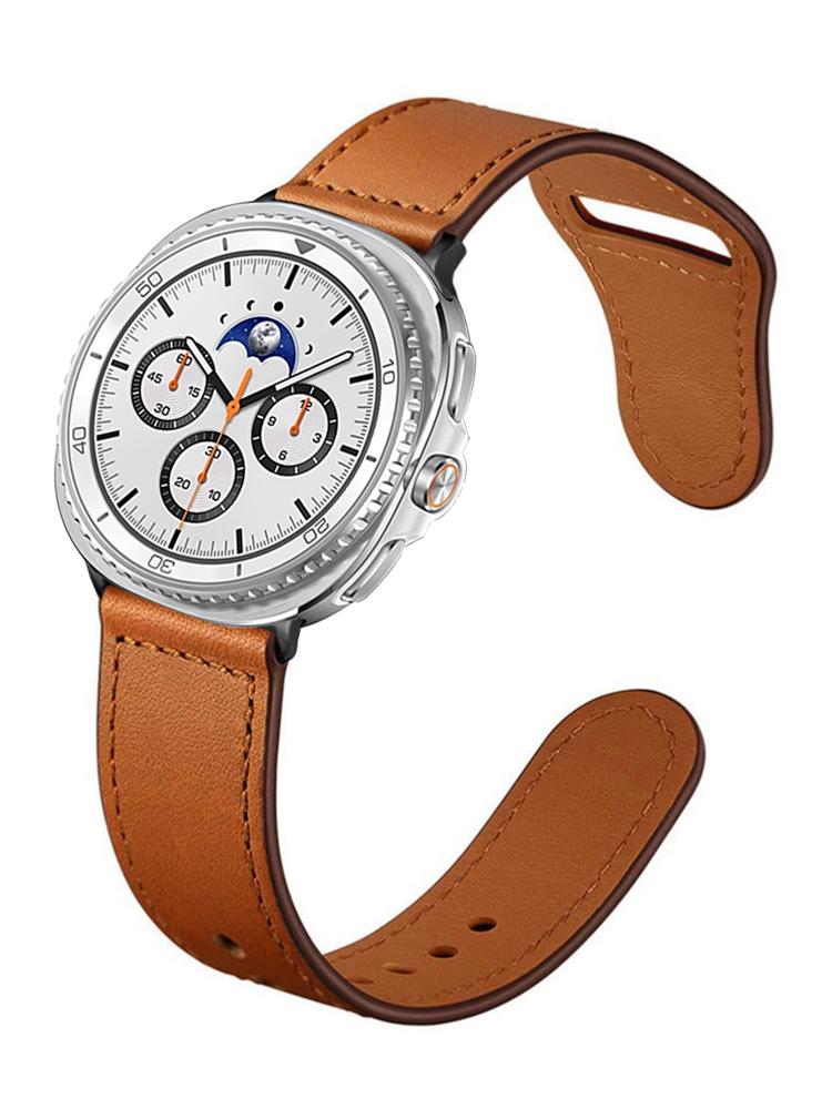 Pro Samsung Galaxy Watch 8 classic Řemínek 46mm 44mm 40mm Ultra 47mm Náhradní pásek Kožený náramek correa Galaxy Watch 8 Řemínek