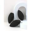 1pc Black Teardrop Makeup Sponge Makeup Application,Reusable, For Foundation, Contouring, Highlighting, Makeup Tool