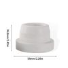 Pool Ladder Tubing Inside Plug Bumper Cap Universal Swimming Pool Ladder Rubber Plug for Inground Pool