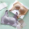 Gypsophila Lifting Seamless Gathered Side Plus Size Underwear Soft Support Adjustment Sexy Lace Bra