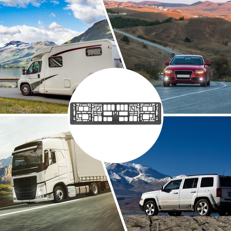 Kennzeichenhalterung Kfz-Kennzeichenrahmen Europa Limousine LKW Und Nutzfahrzeug Zubehör Wetterfest