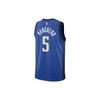 Jordan NBA Striped Pattern Letter And Number Print Basketball Jersey - SW Fan Edition Men Tops Deep-Blue DO9538-486