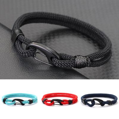 Stylish Grade A Thread Bracelet Men Women Handmade Fabric Wrap Braslet Pulseras Rojas Motorcycle Cool Riding Accessories Joias