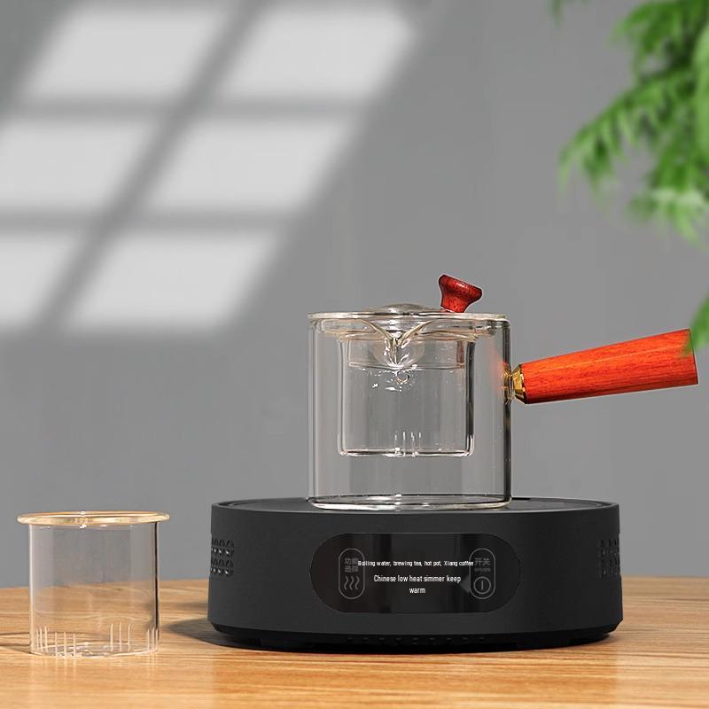 Smart Electric Glass Tea Cooker: Compact Ceramic Stove & Health-Preserving Hot Plate Kettle Gift