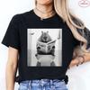 Funny Capybara Bathroom Graphic Tops for Men Women Streetwear Summer T Shirts Fashion Oversized Casual Short Sleeve Tees