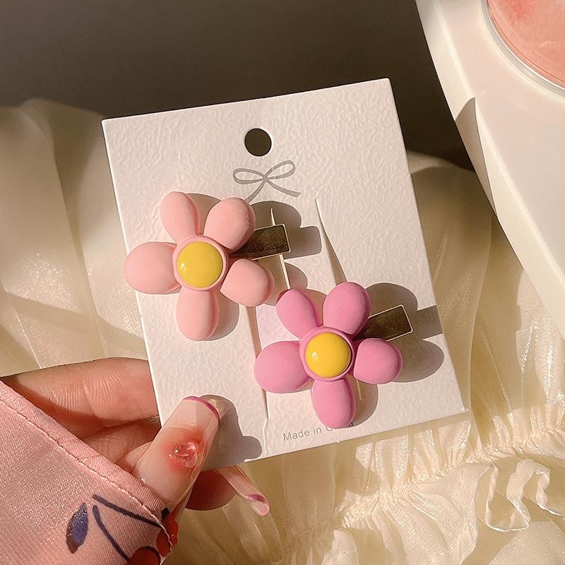 3/4Pcs/Set Women Girls Fashion Coffee Color Geometric Star Ornament Hair Clips Adult Sweet Hairpins Female Cute Hair Accessories