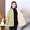 Winter Warm Cotton-Padded Jacket Winter Loose Cotton Coat Women Jacket Autumn Mothers Velvet Thicken Outerwear