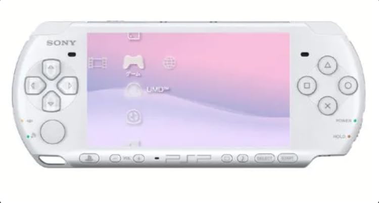 

Refurbished Sony PSP PlayStation Portable White with replaced screen білий