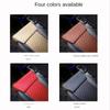 Leather Car Seat Extender Cushion Leg Support Pillow Memory Foam Knee Pad Long-Distance Driving Office Home Driver Protector Mat