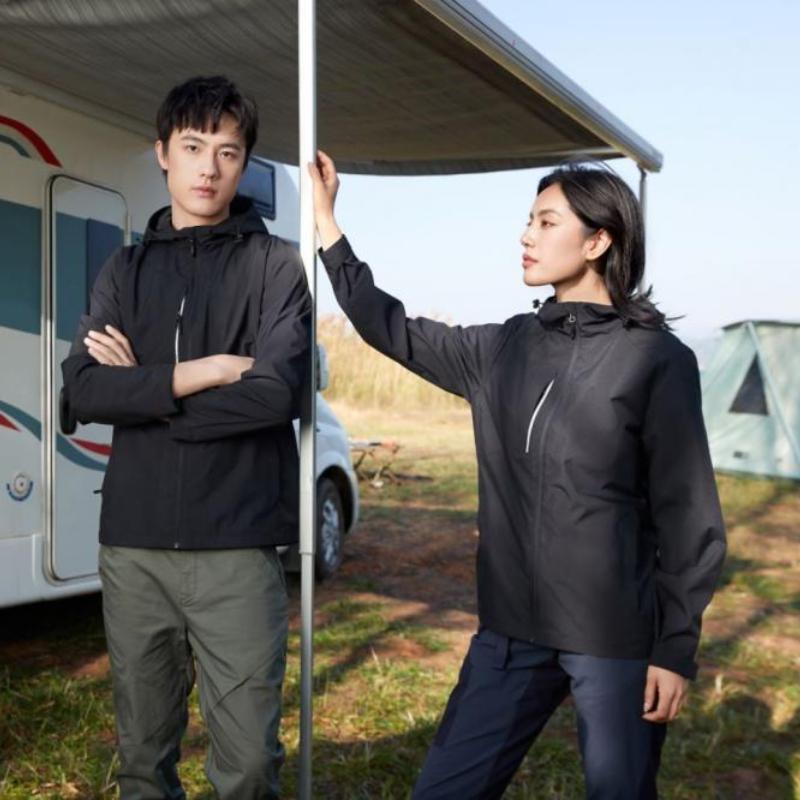 Couple Simple Punching Jacket Versatile Windproof Fabric Comfortable Fashion Casual Thin Jacket YG-PN6606