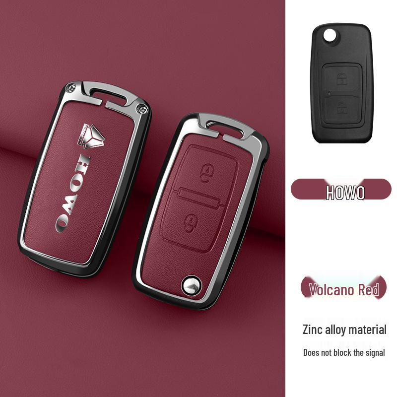 

High-End Key Case for Sinotruk Howo A7, Warrior, Commander H5 Trucks - Stylish Accessories for Men