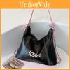 Borsa a Tote Chic alla Moda da Donna 2023 Street Style Pelle PU Taglia Media