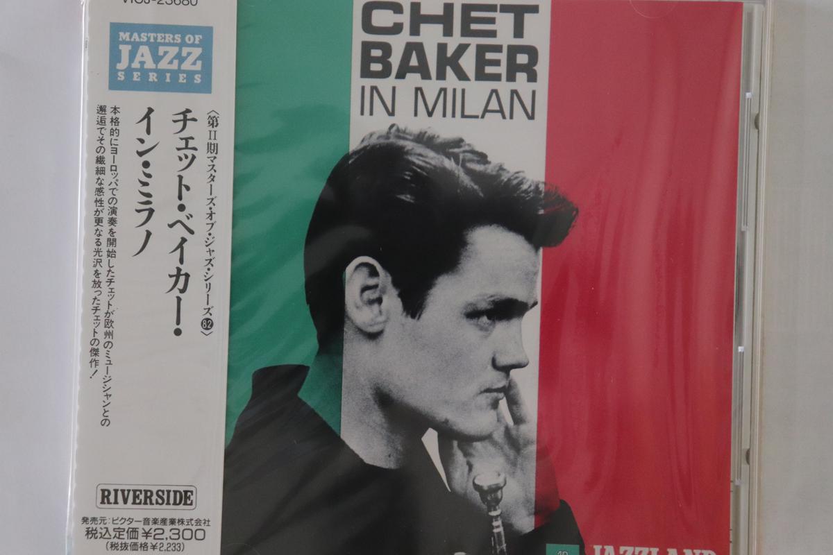 

CD CHET BAKER In Milan VICJ23680 RIVERSIDE 1991 Japan Obi Jazz Used