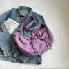 Hobo Bag für Damen, einfarbig, Umhängetasche, Schultertasche, Unterarmtasche