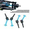 MEAPUXIN 4Pcs Universal Drive Shafts, 70mm CVD Drive Shafts, Aluminum Alloy, Upgrade Parts for TT02 110 RC Car, Durable Design, Easy Installation