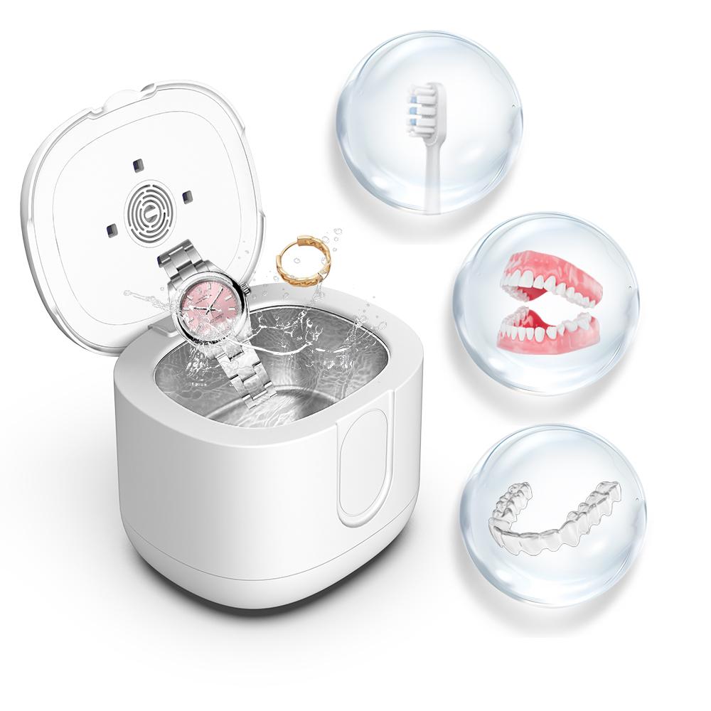 Ultrasonic Retainer Cleaner Washing Machine Professional Ultrasonic Jewelry Watch Glasses Cleaning Machine for Denture
