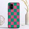 Checkerboard Plaid Checked Checkered Funda For Samsung Galaxy A13 A53 A11 A12 A32 A22 A52S A41 A42 A33 A20E A30S A40 A21S Cases