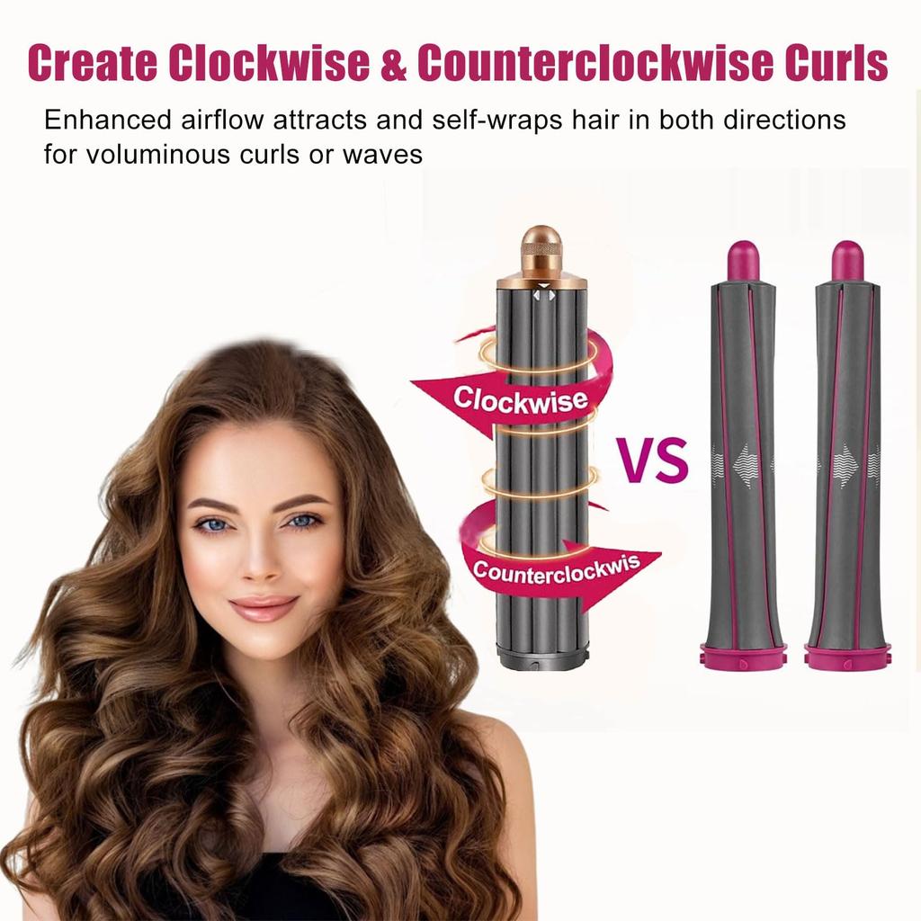 Upgraded Curl Attachment for Dyson Airwrap Styler 40mm/1.6" HS05/HS01