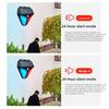Solar LED Security Alarm Light PIR Motion Sensor Waterproof Outdoor Warning Lamp for Farm, Pond, Home, Yard, Warehouse and Villa