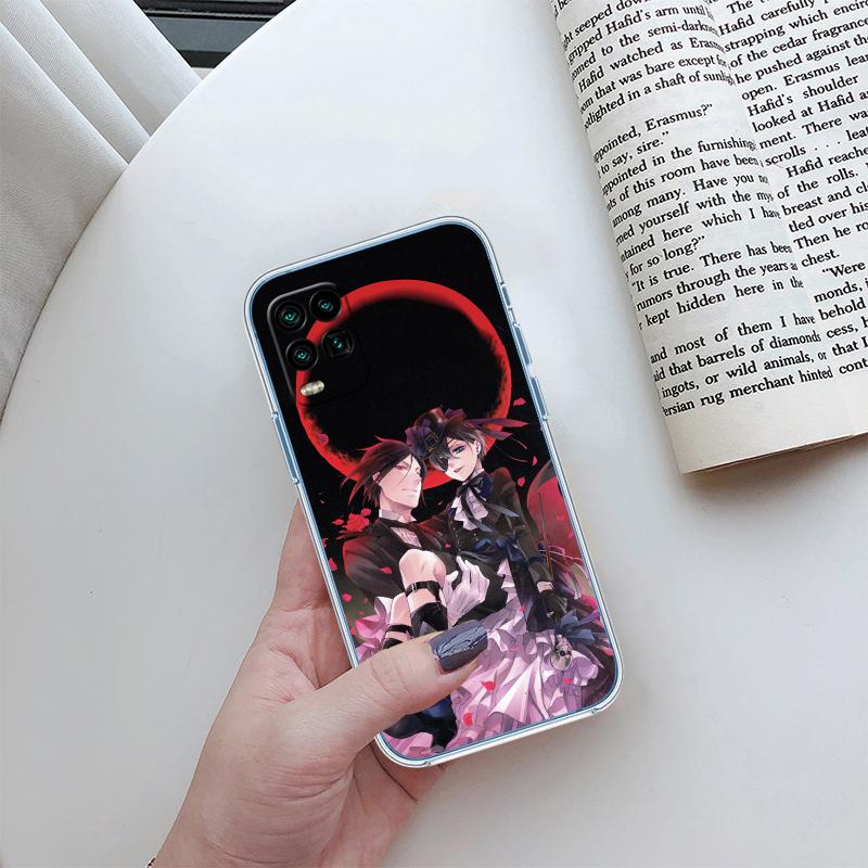 RP7 Black Butler Transparent Case for LG K22 K30 K40 K40S K41 K42 K50 K50S K51 K51S K52 K61 K62 K71 K92 Q60 Q61 V40 V50 V60