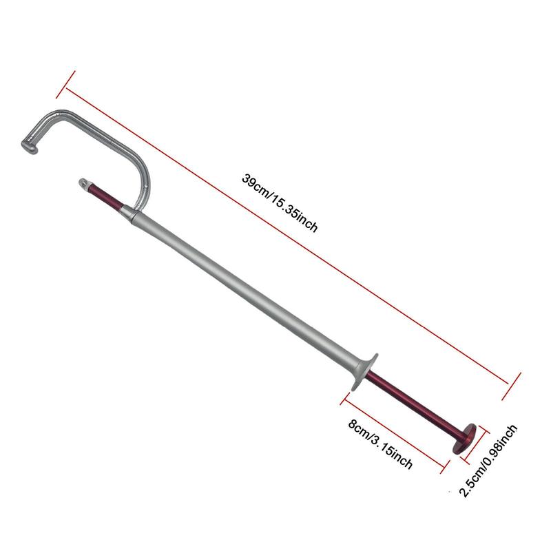 Precision Brake Disc Measuring Tool Aluminum Thickness Caliper Gauge for Garage Workshop Rotor Inspection