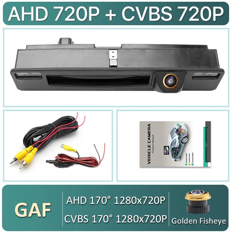 

Камера заднего вида AHD 1080P для автомобиля Ford Focus 2015-2019, 170°, ночное видение, задний ход, реверс, 4-контактный, парковка автомобиля