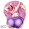 3D Mouse Pad Quintuplets Stereo Mousepad Oppai Boob Rias Gremory Nakano Nino Anime Silicone Wrist Rest BULK Pad Gaming Mouse Mat