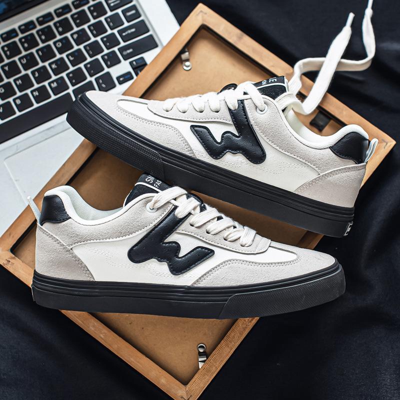 New Niche Low-top Canvas Shoes Student Sports and Leisure Men's Shoes Versatile Board Shoes B2237