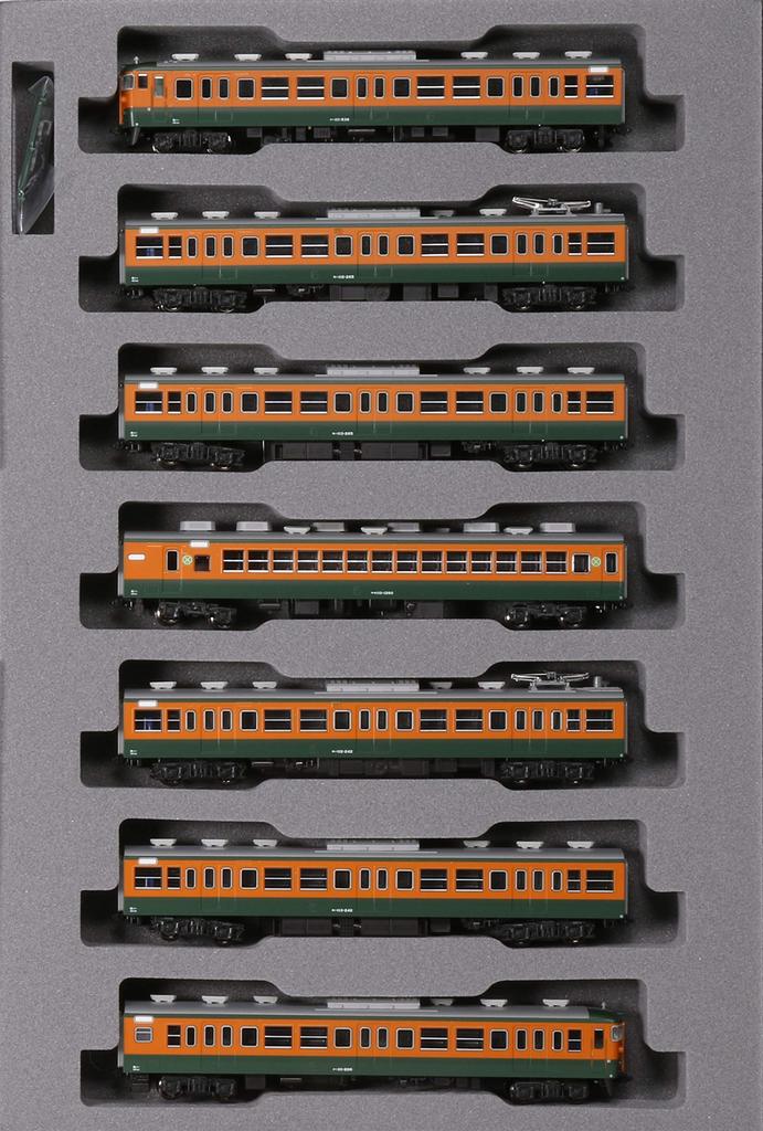 KATO N Gauge 113 Series Shonan Color Basic Set Railway Model Train 7-Car 10-1586