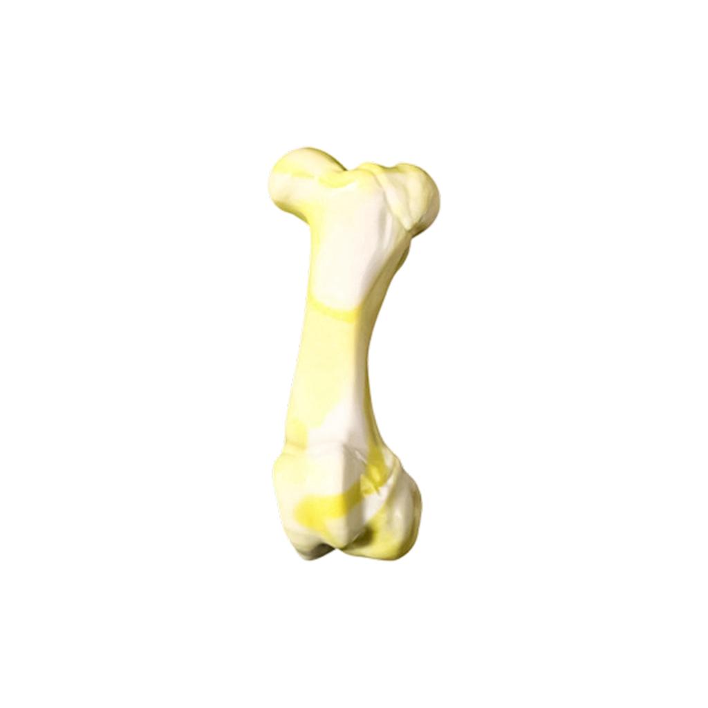 Brinquedo de Morder Durável para Cães Formato de Osso Brinquedo para Animais de Estimação para Roedores Agressivos Longa Duração Não Tóxico Material Seguro para Cães Filhotes
