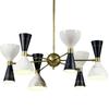 Lustr Diabolo s 12 světly ve stylu stropního svítidla StilNovo Mid Century F
