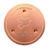 Durability Thick Birdbath Cleaner Triple Support Copper Birdbath Disk Enhances Natural Purification Cuts Cleaning Time