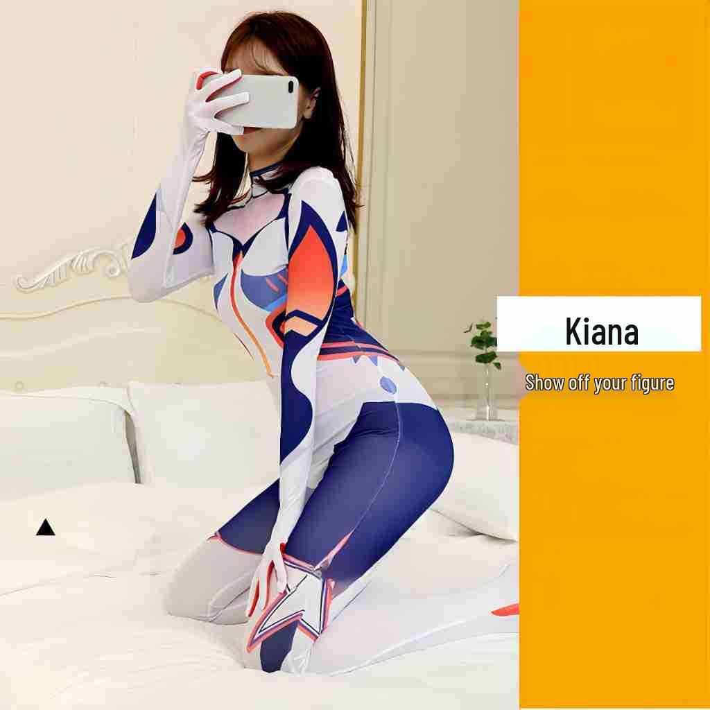 Costume da Cosplay di Daji di Halloween: Tuta nera da donna Spiderman, Costume di Asuka da Overwatch