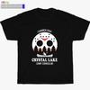 Friday the 13th Jason Camp Logo Mens Black T Shirt Cotton Graphic Tee S-5XL