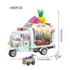 TOYLINX Street & City View Modellbausteine - ABS Kinderbauspielzeug, Mini Kreative Heimdeko Ornamente