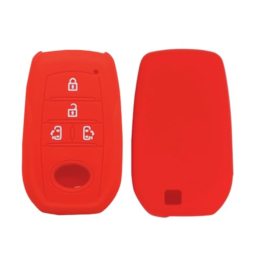 

Solxion Toyota эксклюзивный дизайн черный чехол для ключа Sienta 4 кнопки силиконовый новый Voxy VOXY NOAH 90 серии Toyota автомобильный чехол для ключа с защитой от царапин