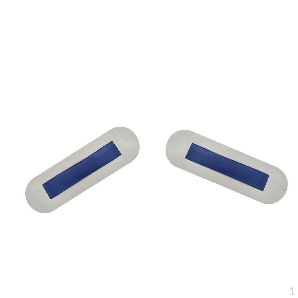 

2 шт. 300 х 90 мм надувные лодки морской ПВХ / нашивки светло-серый синий