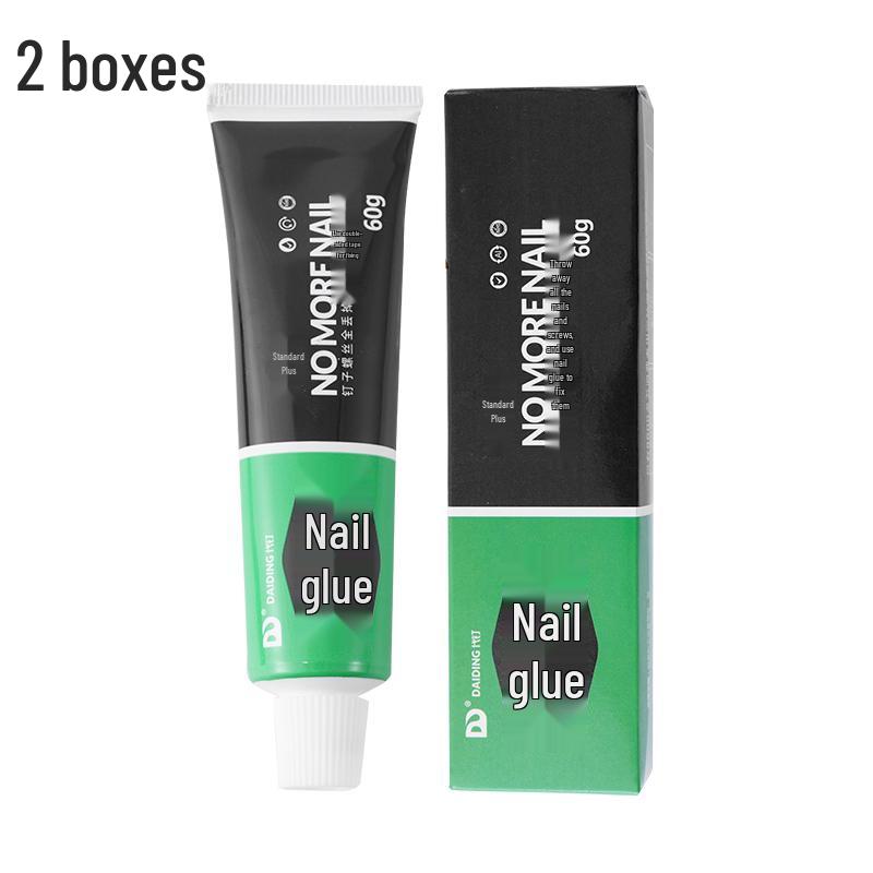 Transparent Nail-Free Adhesive Glue for Tiles, Glass, and Woodworking