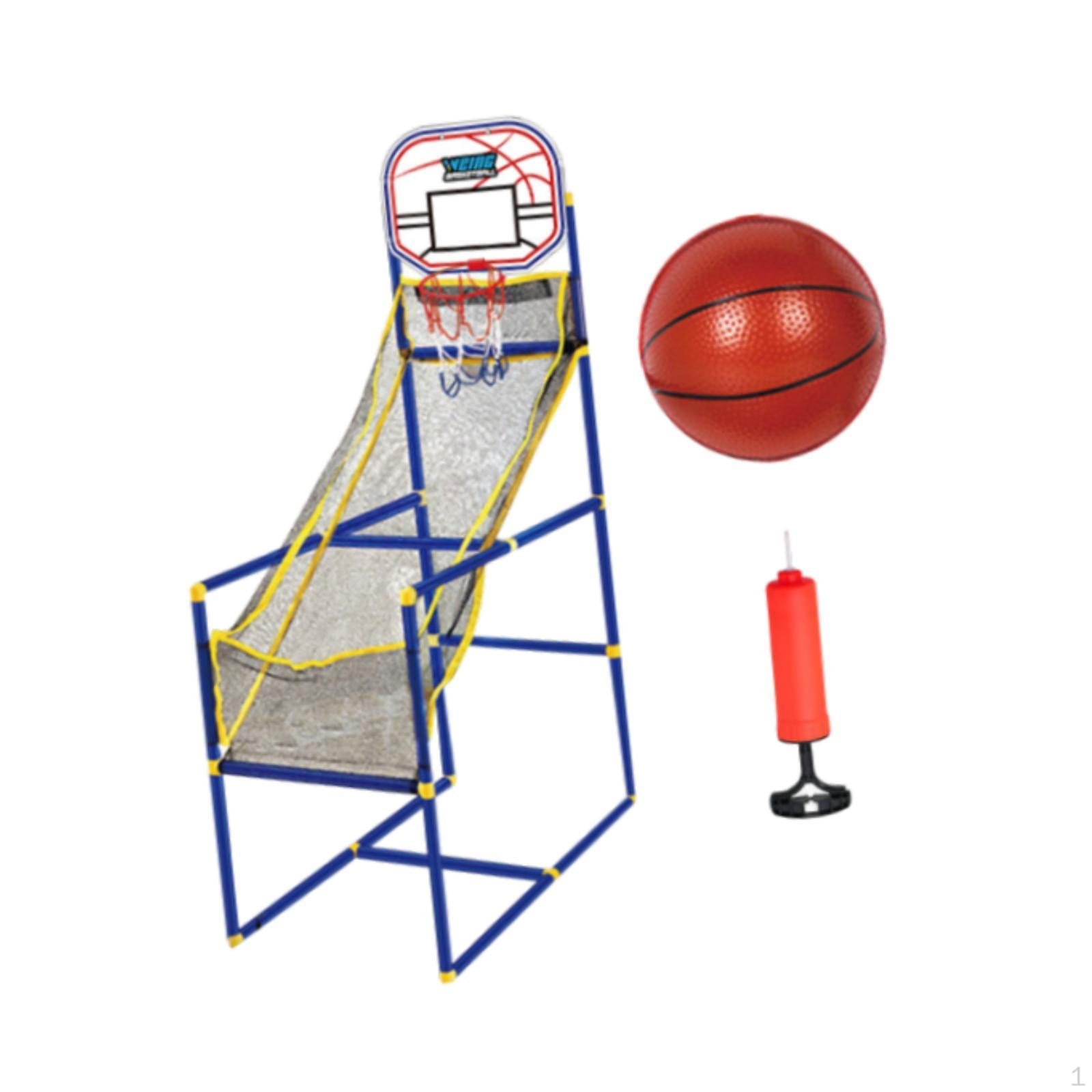 

Аркадная игра в баскетбол для детей, соревнование по забиванию голов, баскетбол в помещении для мальчиков белый