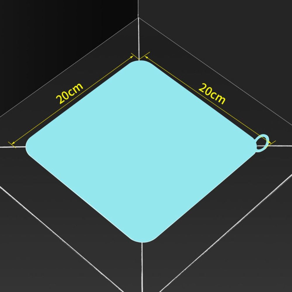 

Силиконовый сливной фильтр для пола, сетка, противозасоряющий силиконовый дезодорирующий коврик, уплотнительная заглушка для канализации, кухонная раковина синий