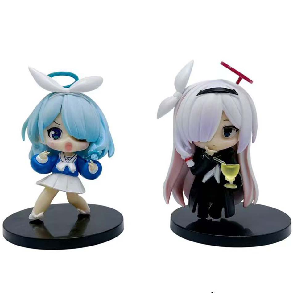In Stock Blue Archive Plana Arona Figure PVC Anime Collect Anime Characters Ornaments Cute Cartoon Festival Christmas Gift