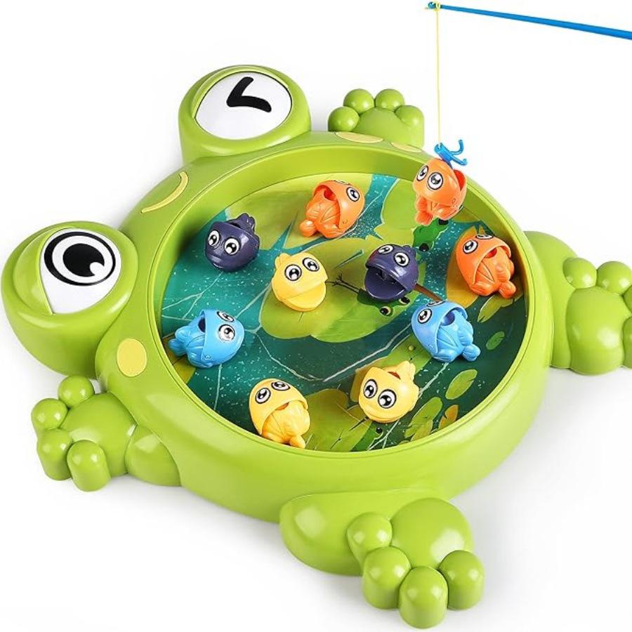 

Electric Fishing Toy Set - Fun Magnetic Game for Kids Aged 1-6