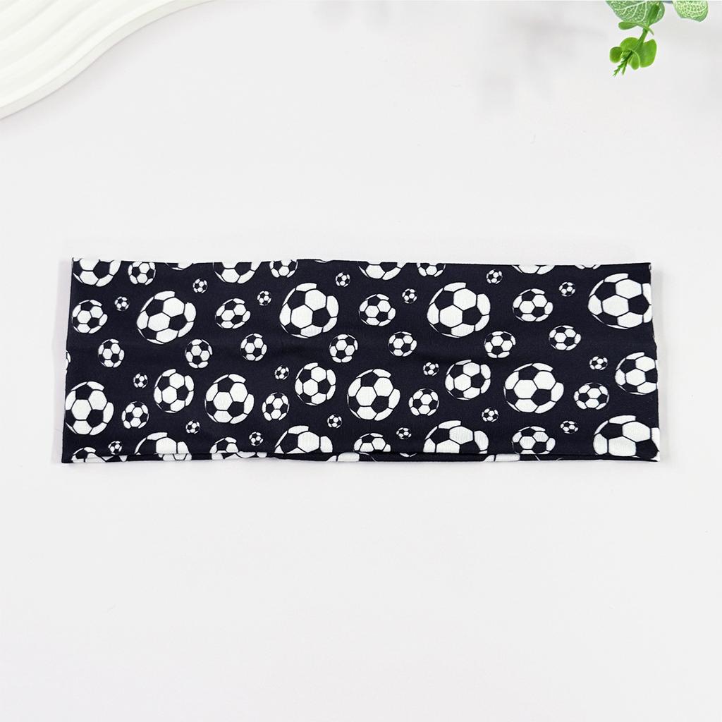 Football Headband, Cheering Headband, Elastic Sports Headband, Unisex Sweatband Headband