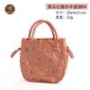 Unsichtbare Tragetasche Retro Kordelzug Stickerei Rucksack Schmuck Zugbeutel Schmuckring Leere Tasche Aufbewahrungstasche