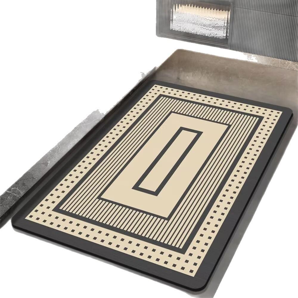 Entrance Floor Mat Dirt Resistant and Easy To Maintain Door Mat Bathroom Absorbent and Anti Slip Foot Mat