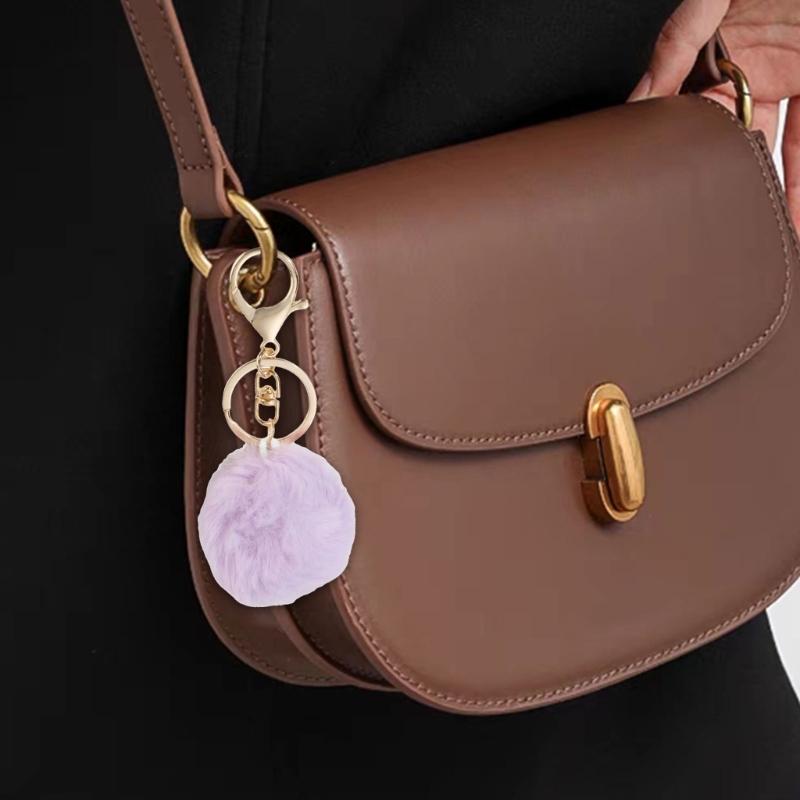 Reusable Ball Keyring Accessory In Assorted Colors Keychain Decorations For Personalized Bag Charm And Gifts