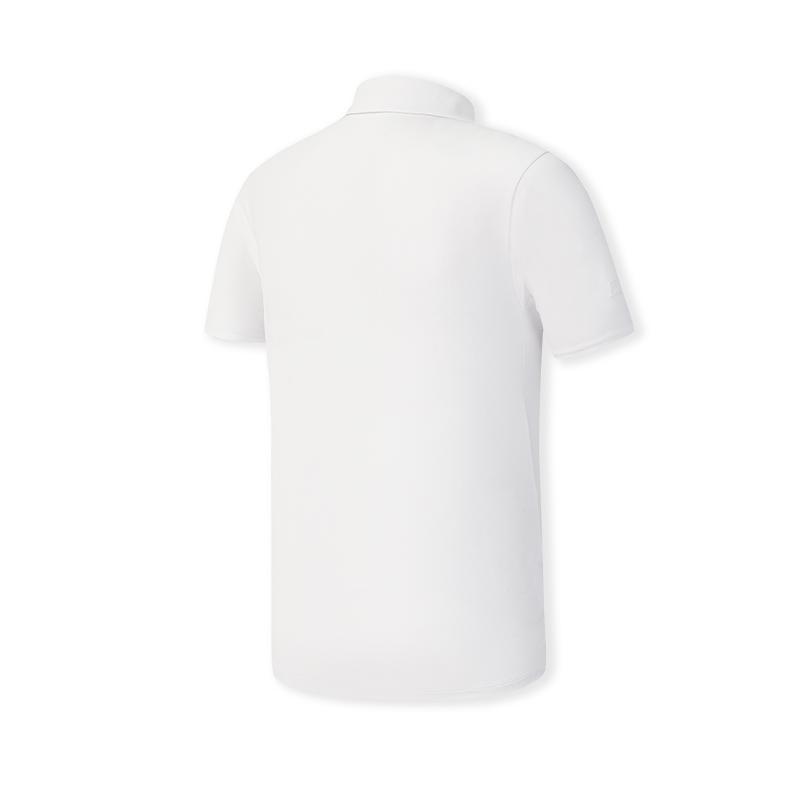 FILA Golf Series Contact Cool Elegant Simple Casual Comfortable Polo Shirt Men tops Jade-White A11M625160FWT